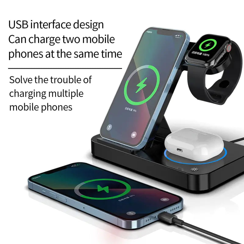 4 in 1 Wireless Charger Stand