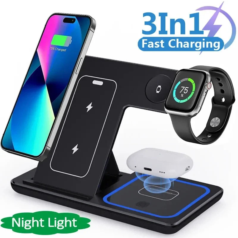 Fast Wireless Charger Stand Foldable